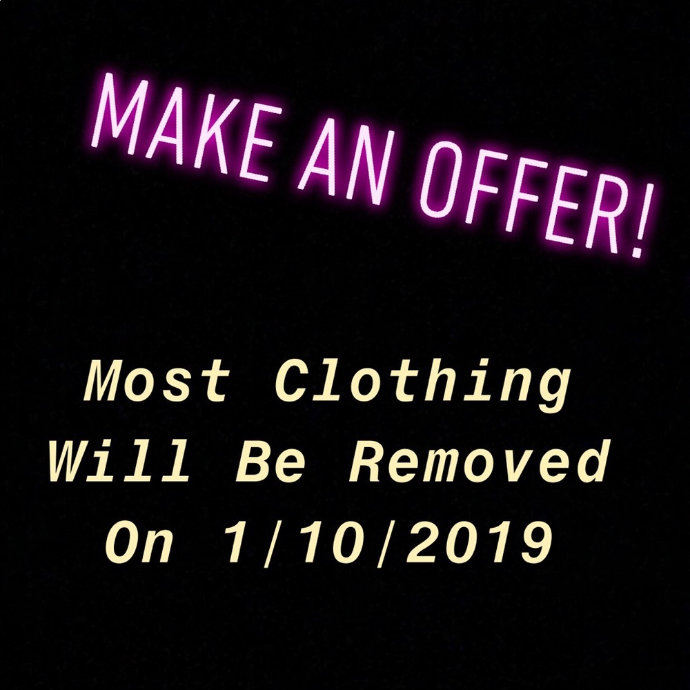 New Year Cleanout